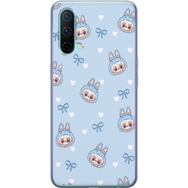 OnePlus Nord CE 5G Läpinäkyvä kuori Labubu Tuli Henki