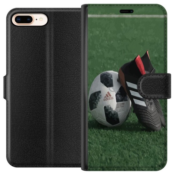Apple iPhone 7 Plus Lompakkokotelo Fotboll