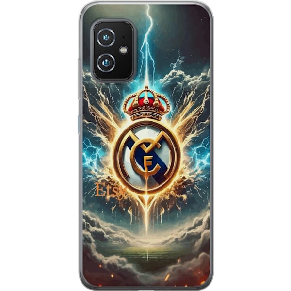 Asus Zenfone 8 Gennemsigtig cover Real Madrid