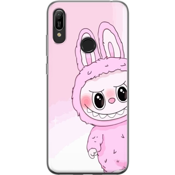Huawei Y6 (2019) Genomskinligt Skal Labubu Bunny Series