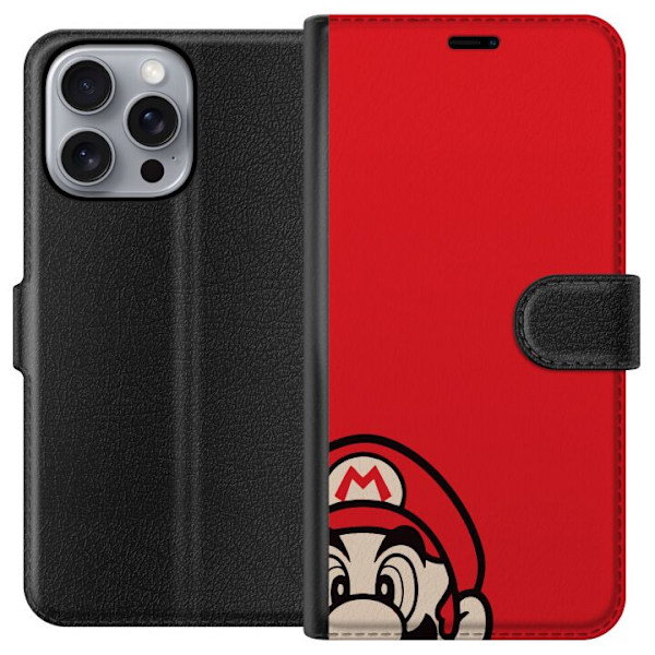 Apple iPhone 16 Pro Max Tegnebogsetui Super Mario