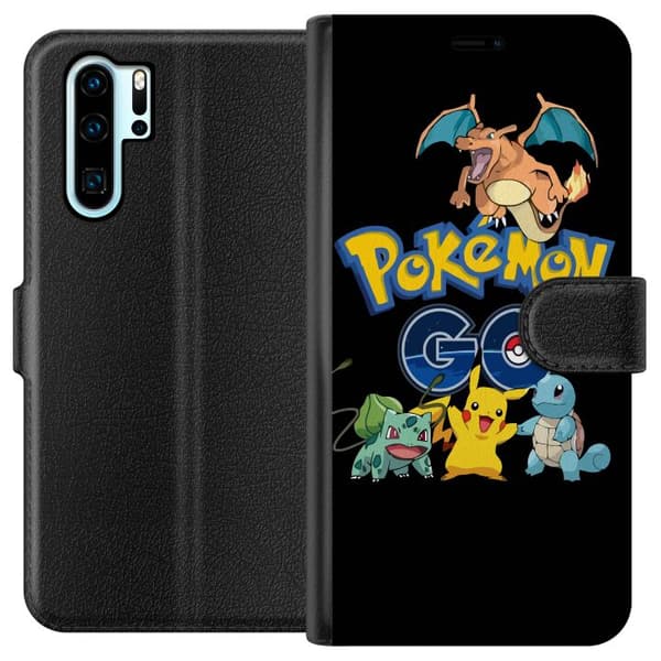Kompatibelt Lommeboketui til Huawei P30 Pro Pokemon