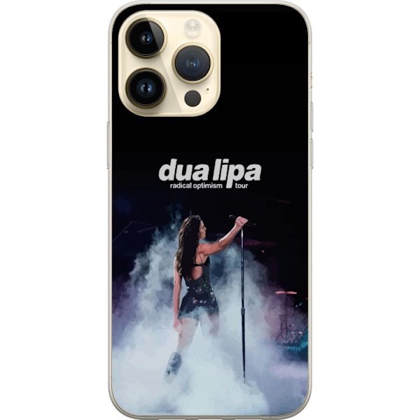 Apple iPhone 14 Pro Max Gjennomsiktig deksel Dua Lipa – Sign