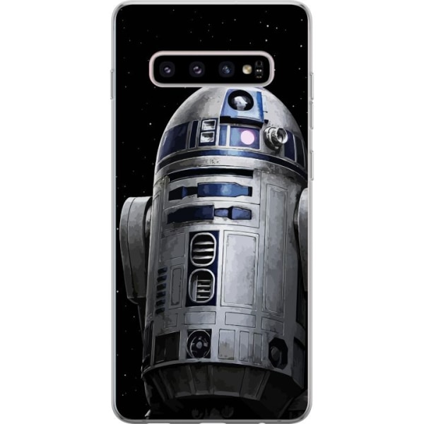 Samsung Galaxy S10+ Läpinäkyvä kuori R2D2