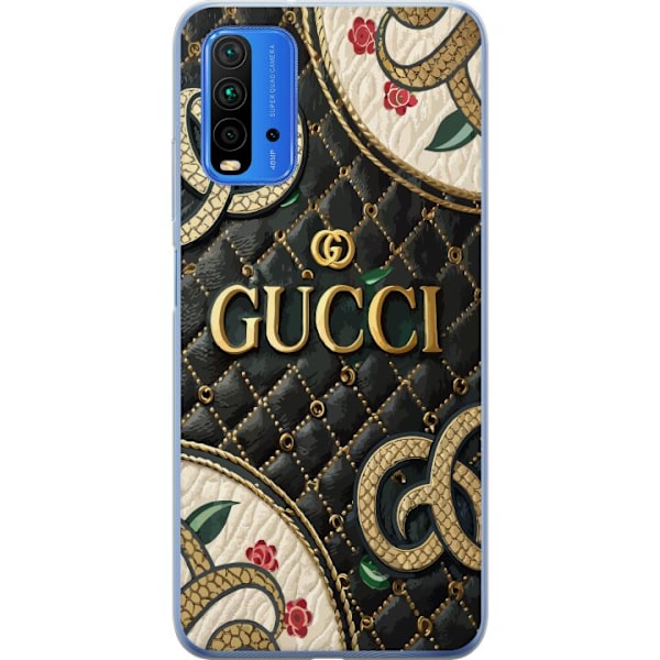 Xiaomi Redmi 9T Läpinäkyvä kuori Gucci