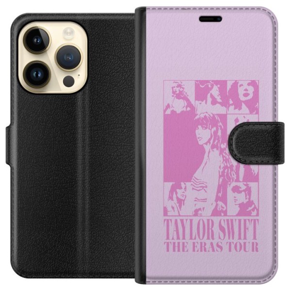Apple iPhone 14 Pro Plånboksfodral Taylor Swift - Pink