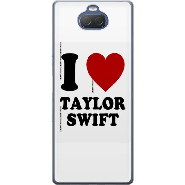 Sony Xperia 10 Plus Läpinäkyvä kuori Taylor Swift