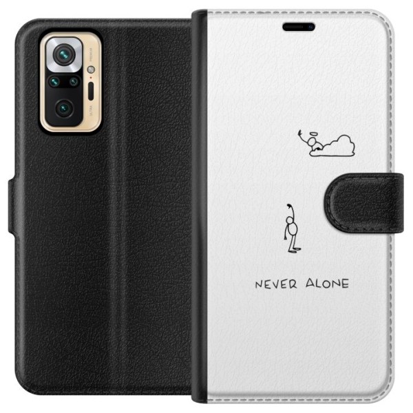 Xiaomi Redmi Note 10 Pro Lompakkokotelo Ei koskaan yksin