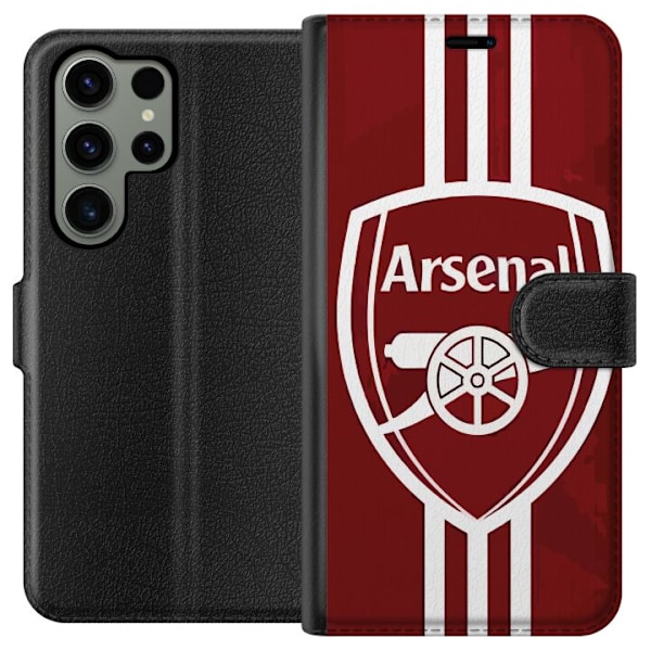 Samsung Galaxy S23 Ultra Plånboksfodral Arsenal