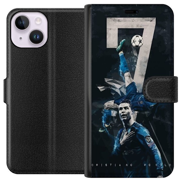 Apple iPhone 15 Tegnebogsetui Ronaldo