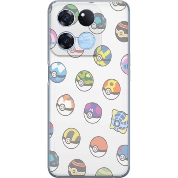 OnePlus Ace Racing Gennemsigtig cover Pokemon