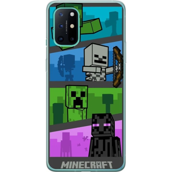 OnePlus 8T Gjennomsiktig deksel Minecraft