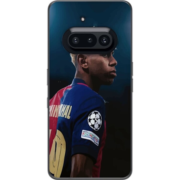 Nothing Phone (3a) Genomskinligt Skal Lamine Yamal – Barcelonas Wonderkid i Fokus