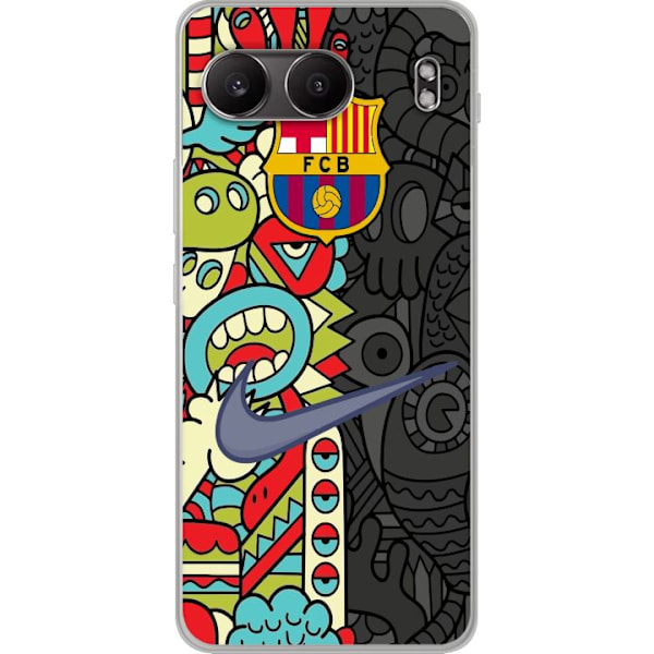 OnePlus Nord 4 Gennemsigtig cover FC Barcelona