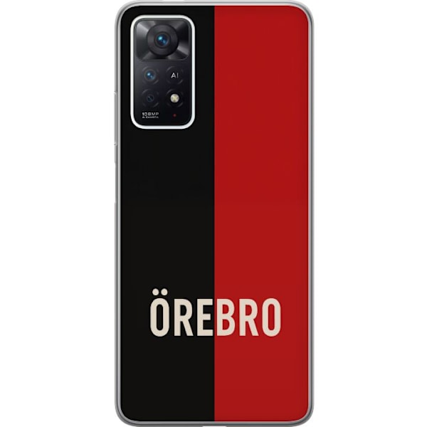 Xiaomi Redmi Note 11 Pro Läpinäkyvä kuori Örebro – Hocke