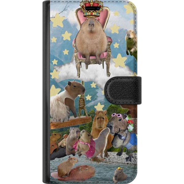 Kompatibelt Plånboksfodral till Samsung Galaxy S10+ Capybara