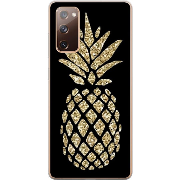 Samsung Galaxy S20 FE Genomskinligt Skal Ananas