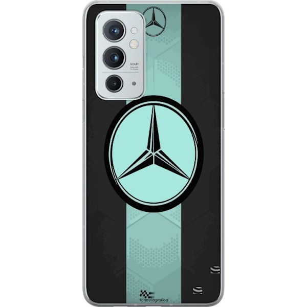 OnePlus 9RT 5G Läpinäkyvä kuori Mercedes