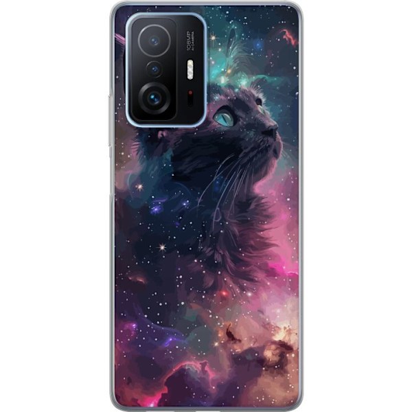 Xiaomi 11T Genomskinligt Skal Katten i Galaxen