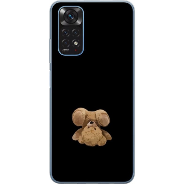 Xiaomi Redmi Note 11 Genomskinligt Skal Upp och ner björn