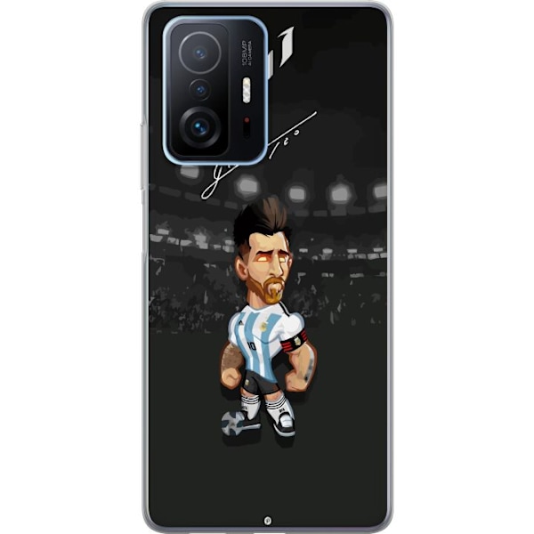 Xiaomi 11T Gjennomsiktig deksel Messi