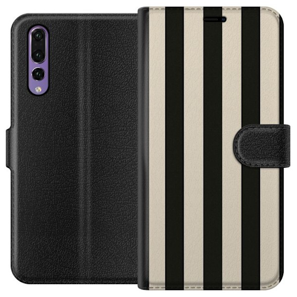 Huawei P20 Pro Tegnebogsetui Linje Flow