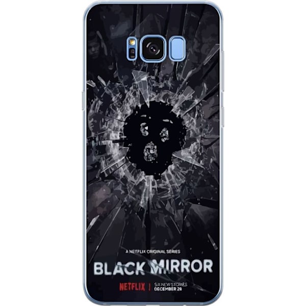 Samsung Galaxy S8 Läpinäkyvä kuori Black Mirror Sci-Fi Netf