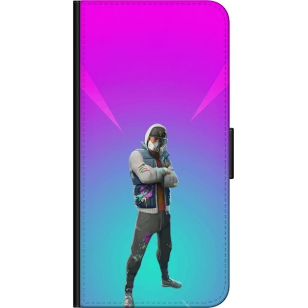 Samsung Galaxy Note9 Tegnebogsetui sort ridder fortnite