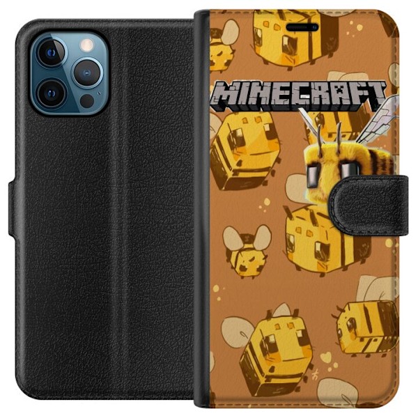 Apple iPhone 12 Pro Max Lompakkokotelo Minecraft Bi