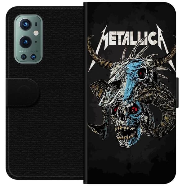 Kompatibelt Plånboksfodral till OnePlus 9 Pro Metallica