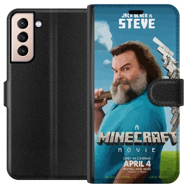 Samsung Galaxy S21 Plånboksfodral A Minecraft Movie