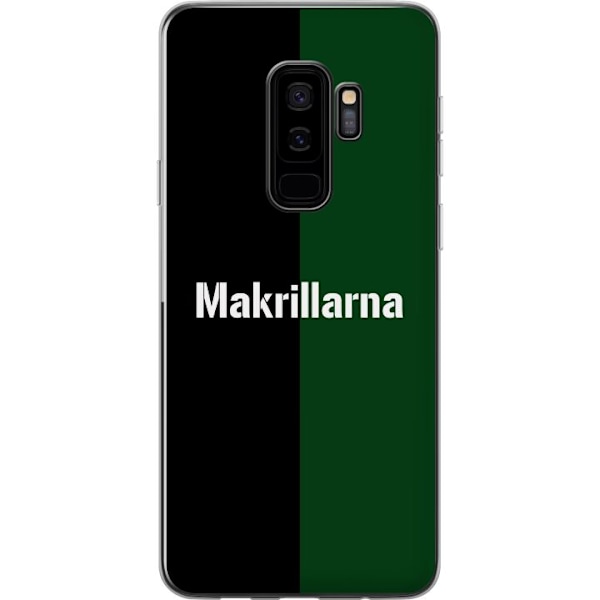 Samsung Galaxy S9+ Läpinäkyvä kuori Sillit