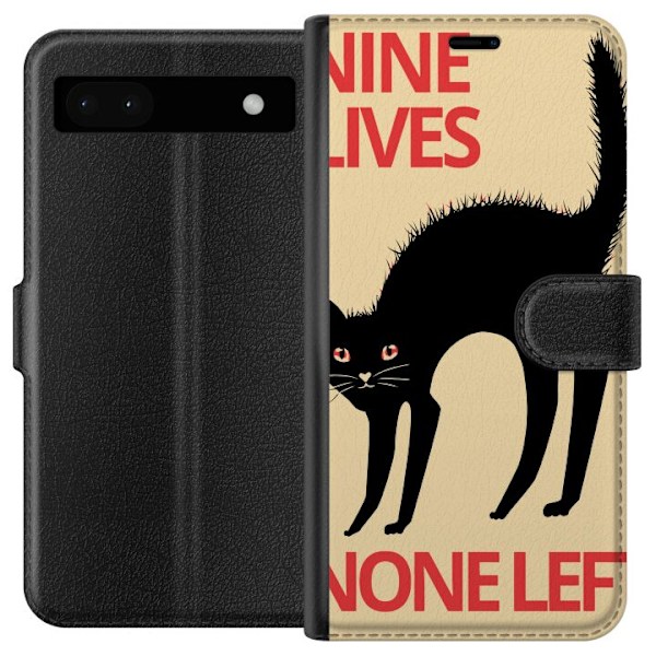 Google Pixel 6a Plånboksfodral Nine Lives