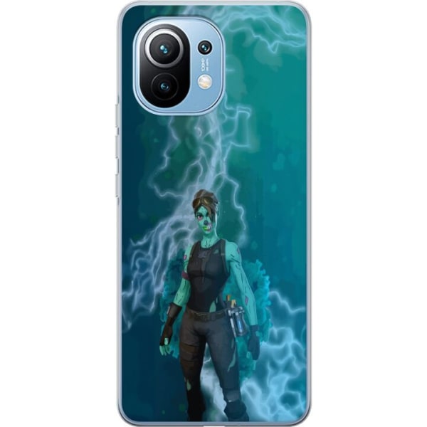 Xiaomi Mi 11 Genomskinligt Skal Fortnite - Ghoul Trooper