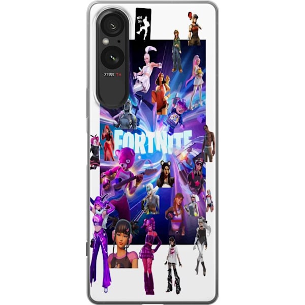 Sony Xperia 5 V Gennemsigtig cover Fortnite