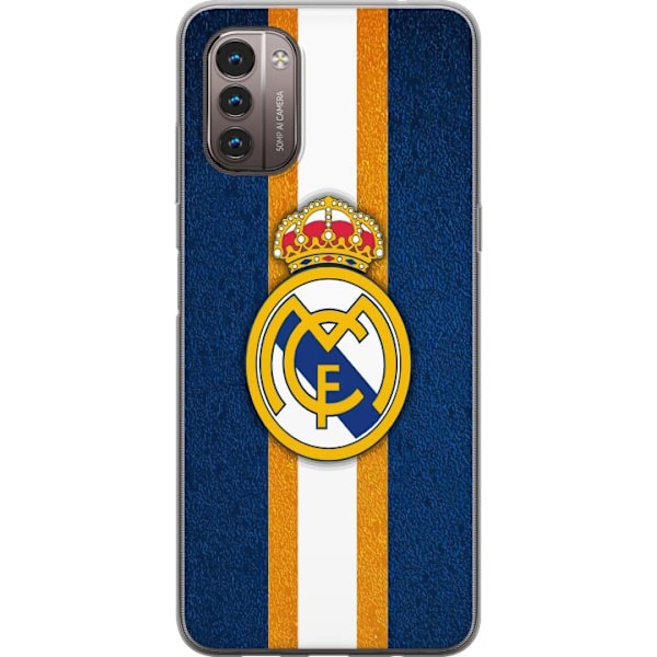 Nokia G21 Läpinäkyvä kuori Real Madrid CF