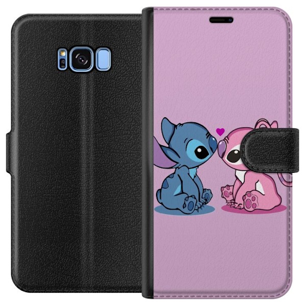 Samsung Galaxy S8 Lompakkokotelo lilo & stitch 2025