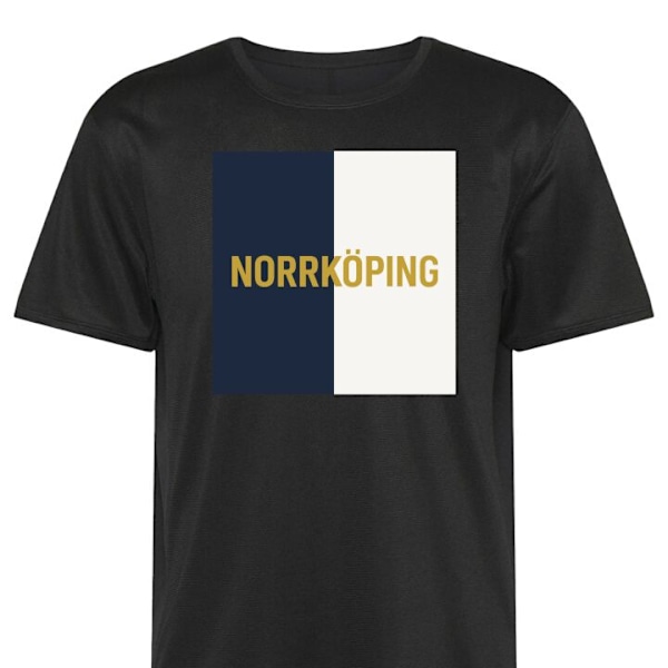Trænings T-shirt | Sport T-shirt til Voksen Norrköping – f XX-Large