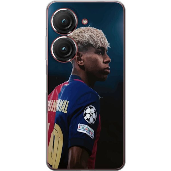 Asus Zenfone 9 Gennemsigtig cover Lamine Yamal - Barcelonas Wu