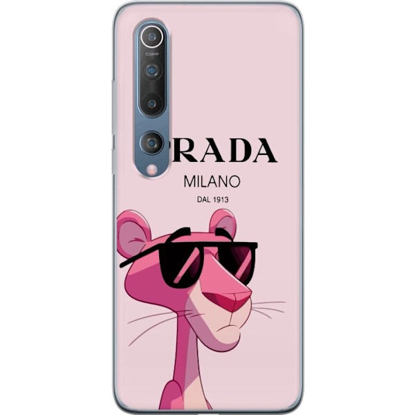 Xiaomi Mi 10 5G Gjennomsiktig deksel Prada Rosa Panteren