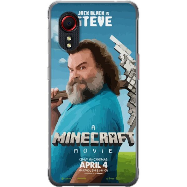 Samsung Galaxy Xcover 5 Gennemsigtig cover En Minecraft-film