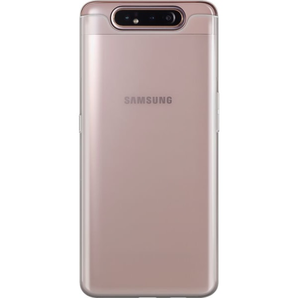 Samsung Galaxy A80 Transparent Deksel TPU