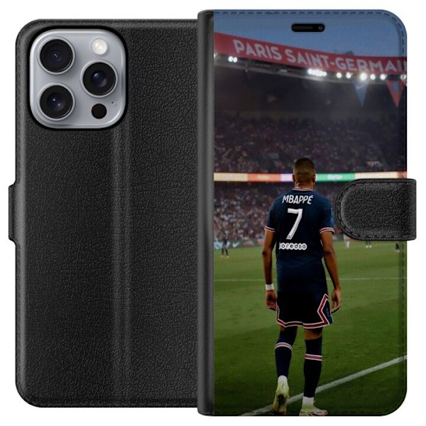 Apple iPhone 16 Pro Max Lompakkokotelo Mbappe