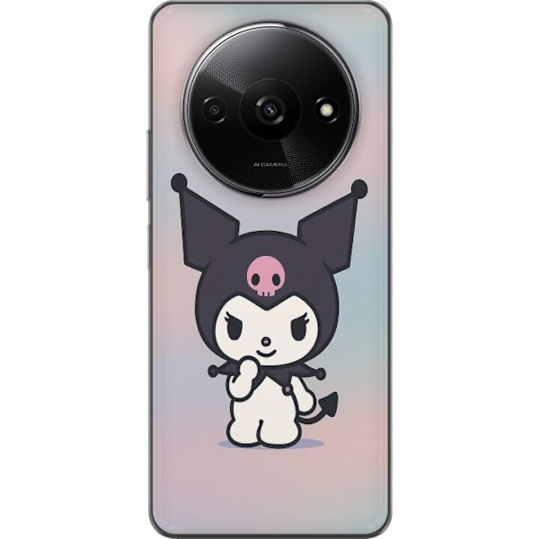 Xiaomi Redmi A3 Läpinäkyvä kuori Kawaii Sanrio Kuromi