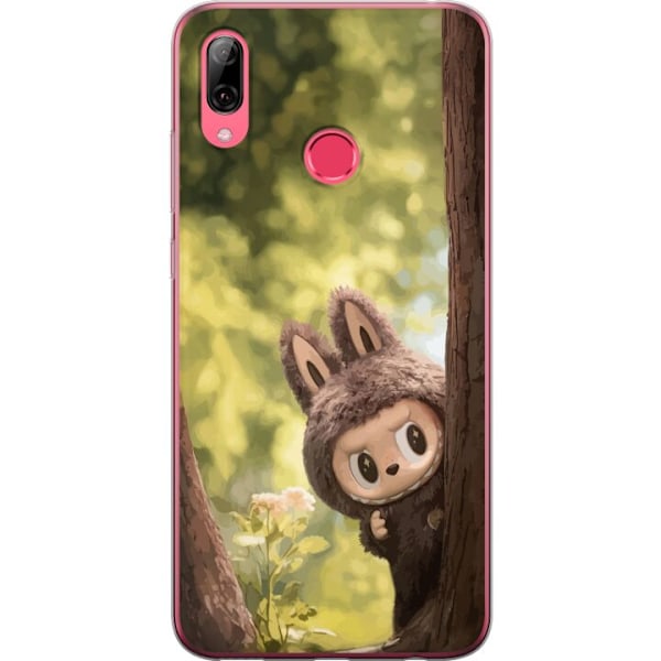 Huawei Y7 (2019) Läpinäkyvä kuori Labubu Graffiti Vibes –