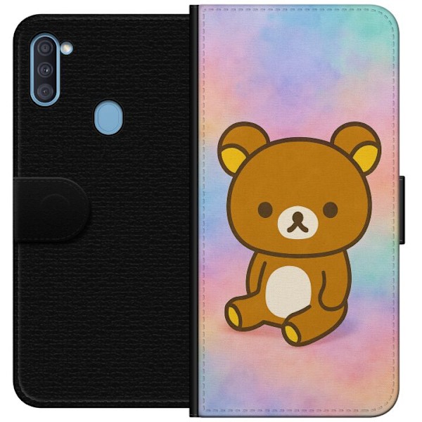 Samsung Galaxy A11 Plånboksfodral Kawaii Sanrio Rilakkuma