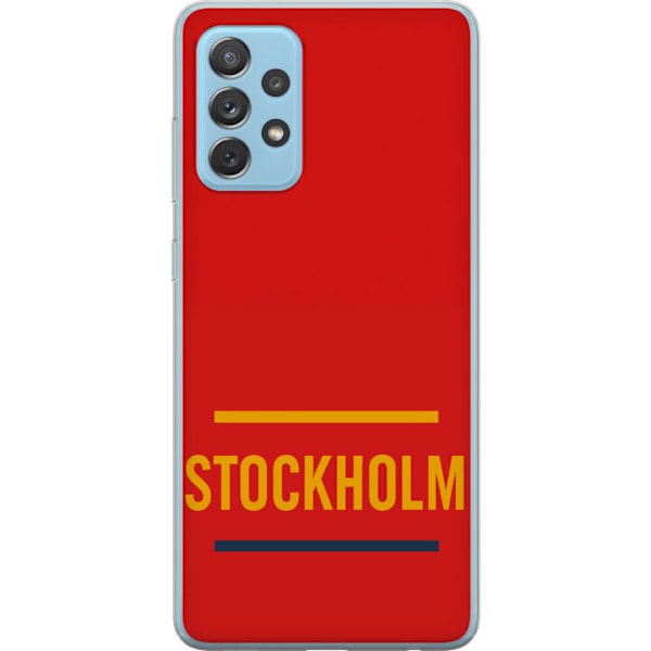 Samsung Galaxy A72 5G Gennemsigtig cover Stockholm – Hockey