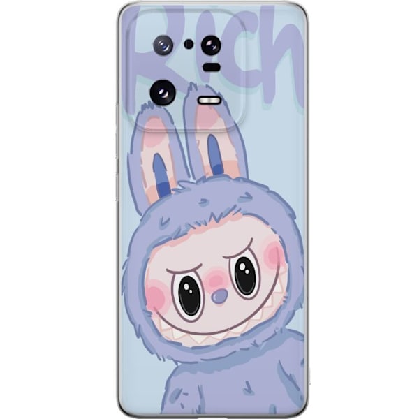 Xiaomi 13 Pro Genomskinligt Skal Blue Bunny Labubu