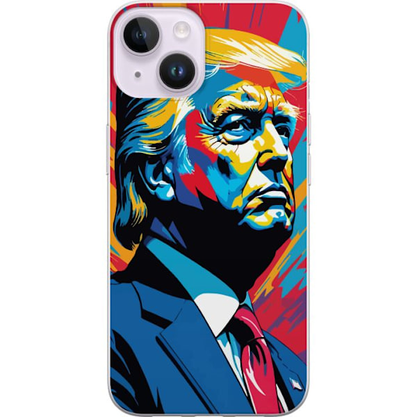 Apple iPhone 15 Plus Läpinäkyvä kuori Trump