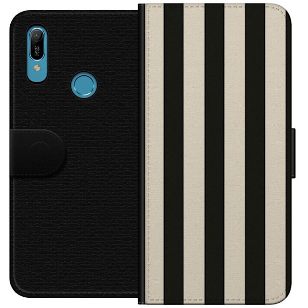 Huawei Y6 (2019) Plånboksfodral Line Flow